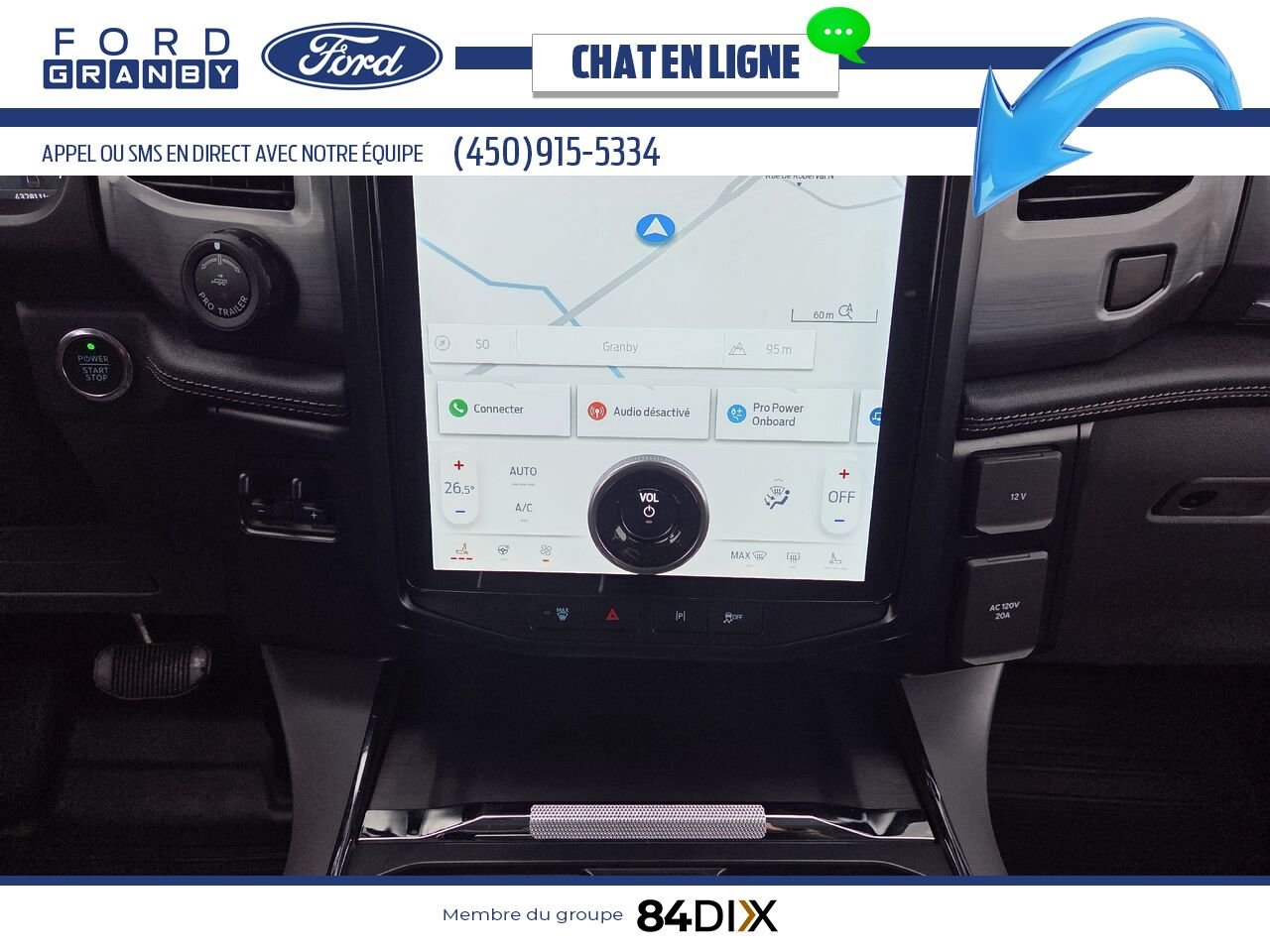 Ford F-150 Lightning 2024 Blanc Granby - photo #15