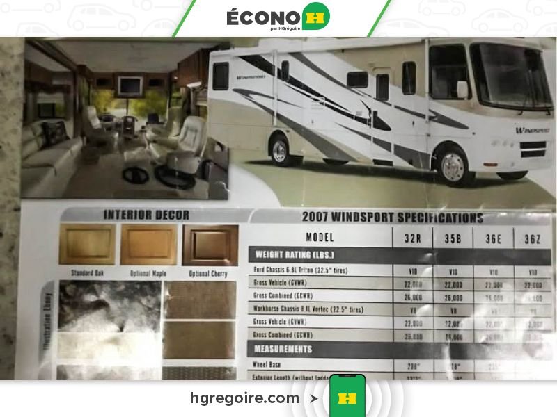 2007 Ford Super Duty F-550 Motorhome White Laval - photo #20