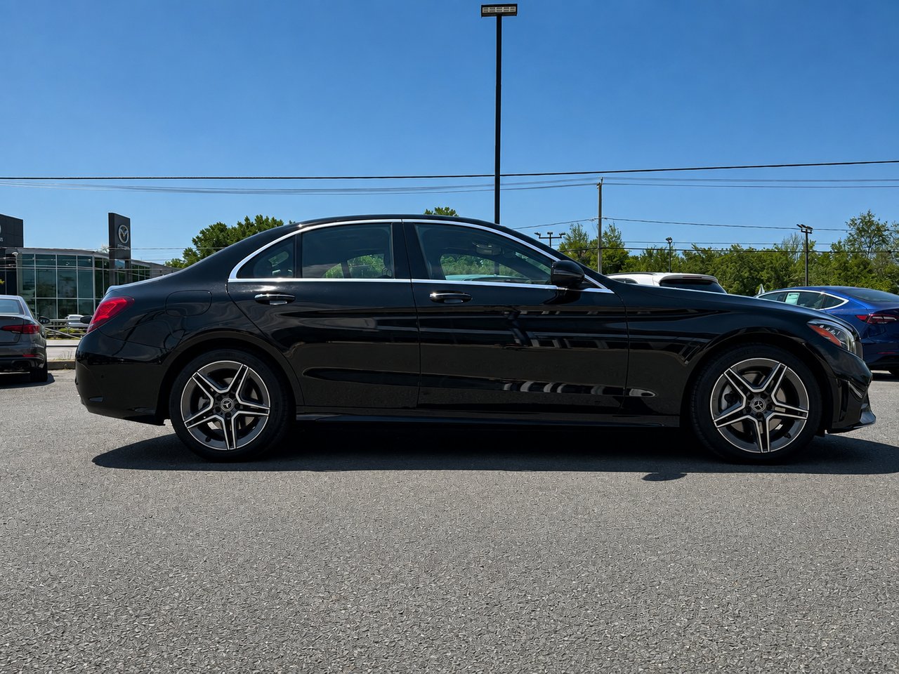 Mercedes-Benz C300 Sport Pack + Night Pack 2021 Noir Granby - photo #7