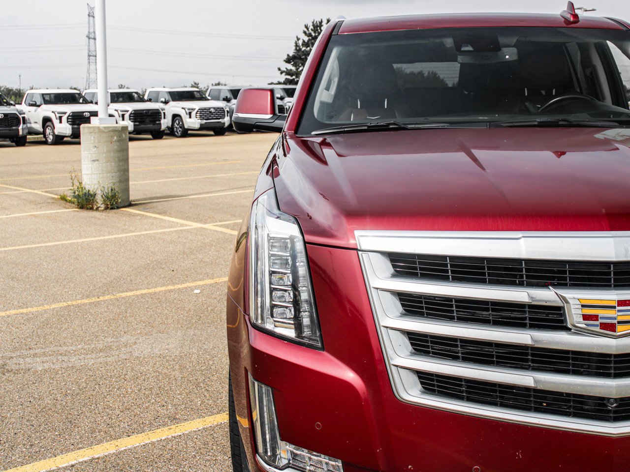 2016 Cadillac Escalade 4WD 4dr Premium Collection Red Passion Sherwood Park - photo #10