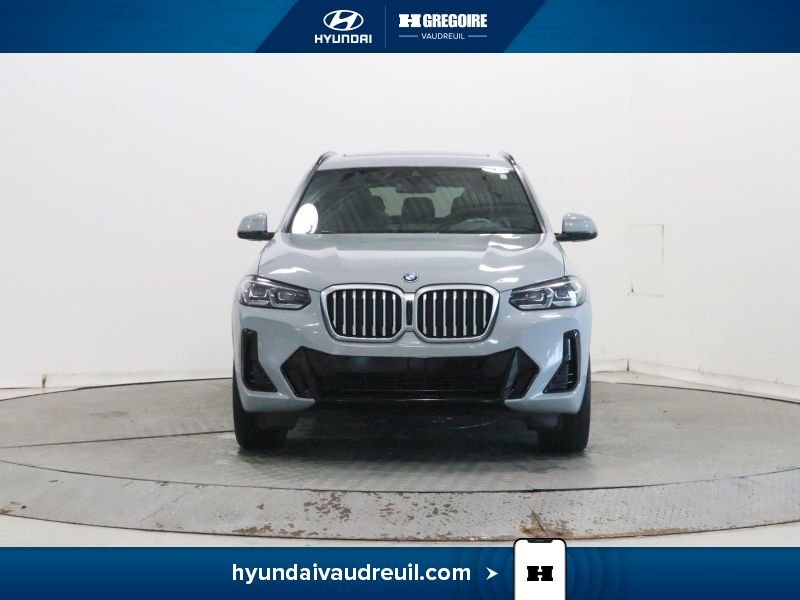 2022 BMW X3 Grey Saint-Eustache - photo #2