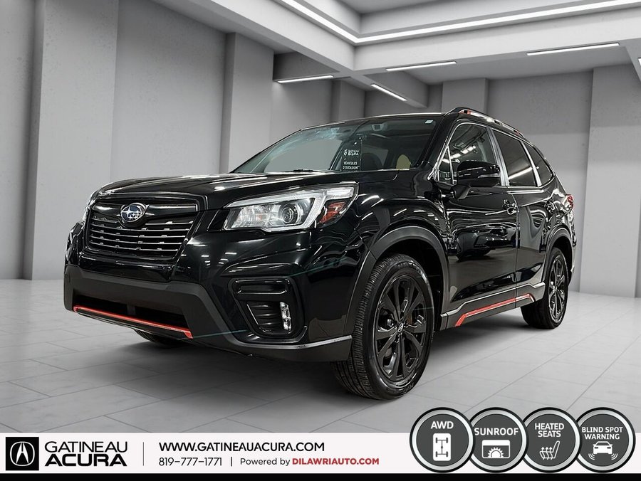 Subaru Forester *** BAS KILOMÉTRAGE *** 2020 Noir