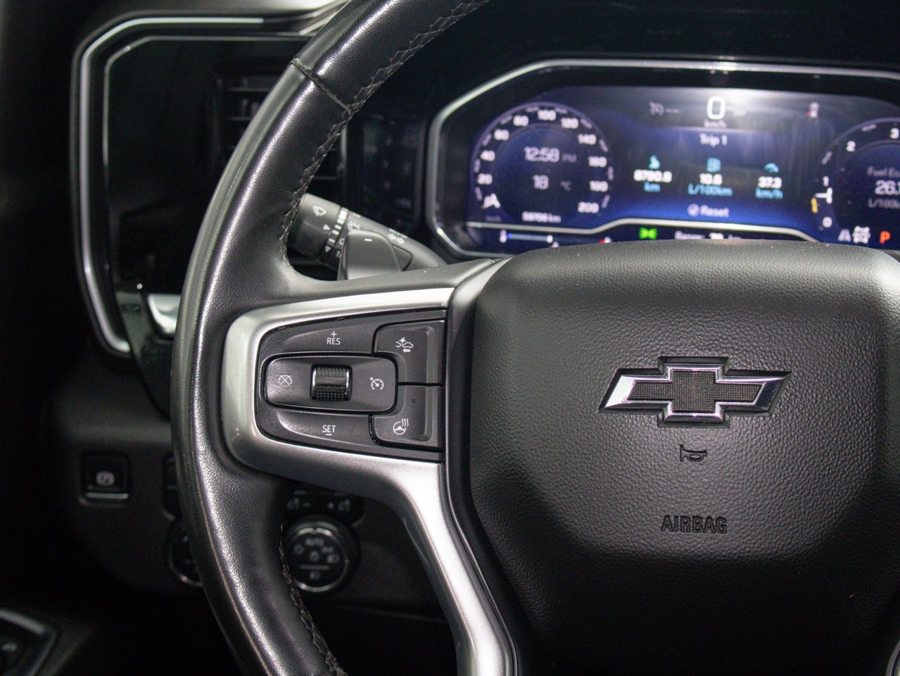 2024 Chevrolet Silverado 1500 4WD Crew Cab 147 RST Black Sherwood Park - photo #22