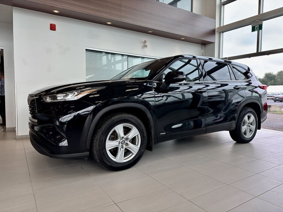 2022 TOYOTA HIGHLANDER 2022 Black
