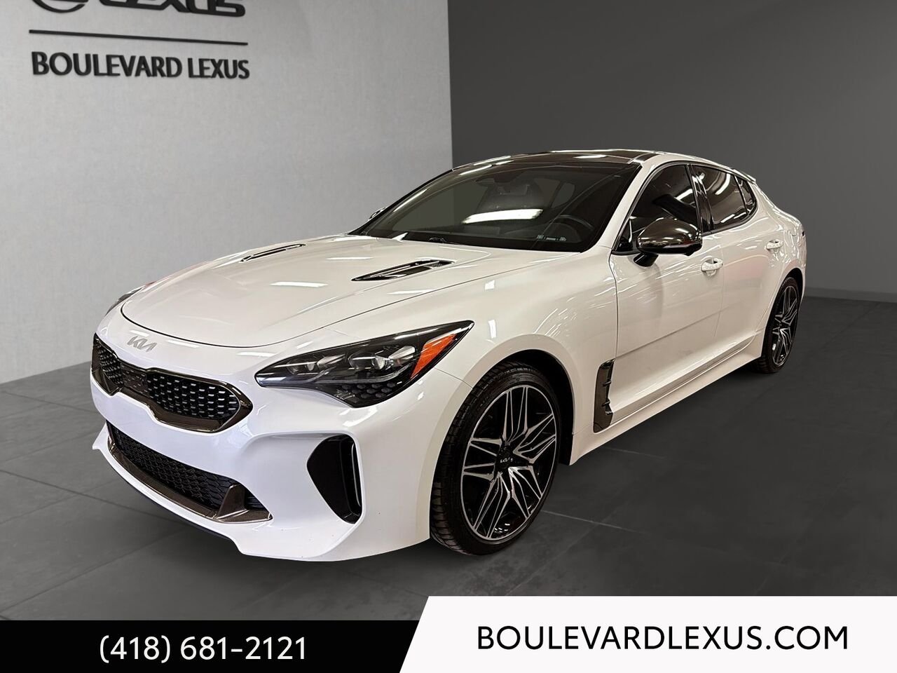 Kia Stinger 19536A 2023 Blanc Québec - photo #0
