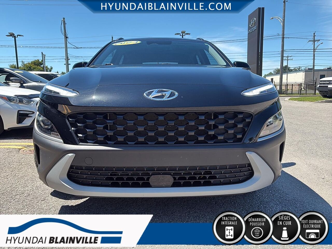 2023 Hyundai Kona Black Blainville - photo #1