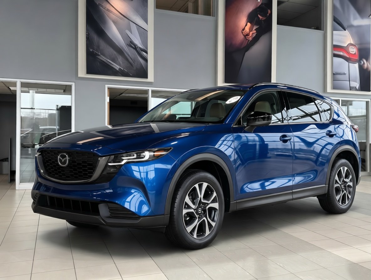 MAZDA CX-5 2026 Bleu marine mica Notre-Dame-des-Prairies - photo #0
