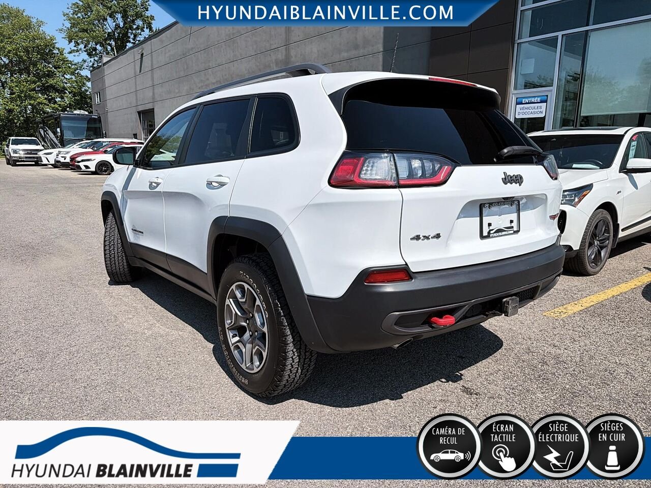 Jeep Cherokee 2020 Blanc Blainville - photo #5