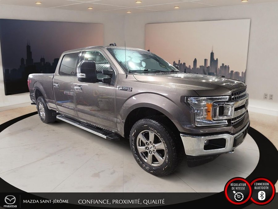 Ford F-150 XLT XTR | SuperCrew | 6,5 pi DE BOITE | V8 5L | 2020 Gris