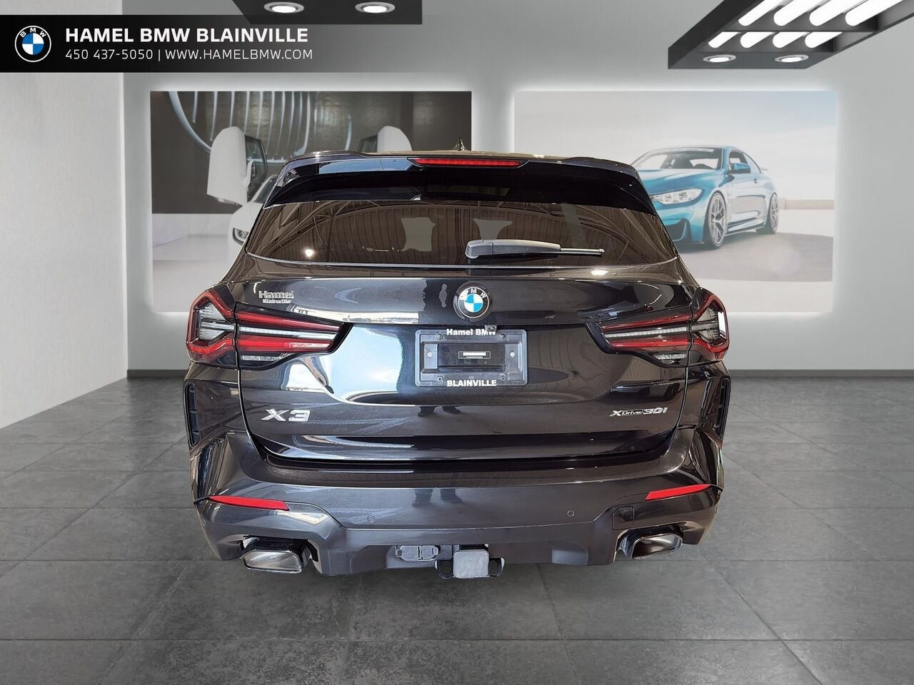 BMW X3 xDrive30i véhicule d'activités sportives 2022 Noir Blainville - photo #2