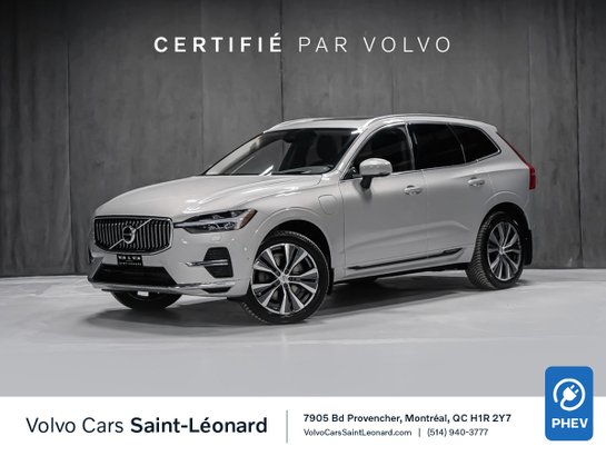 2022 Volvo XC60 Recharge T8 INSCRIPTION CLIMAT ADVANCED BOWERS MAGS 20PO Silver