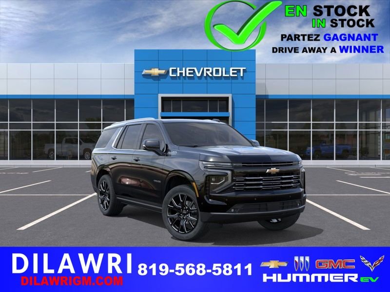 CHEVROLET Tahoe High Country 4 portes 4RM 2026 Noir Ottawa & Gatineau - photo #0