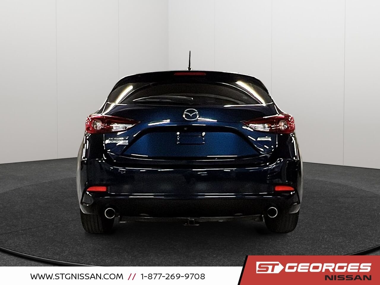 Mazda Mazda3 Sport 2018 Bleu Saint-Georges - photo #2