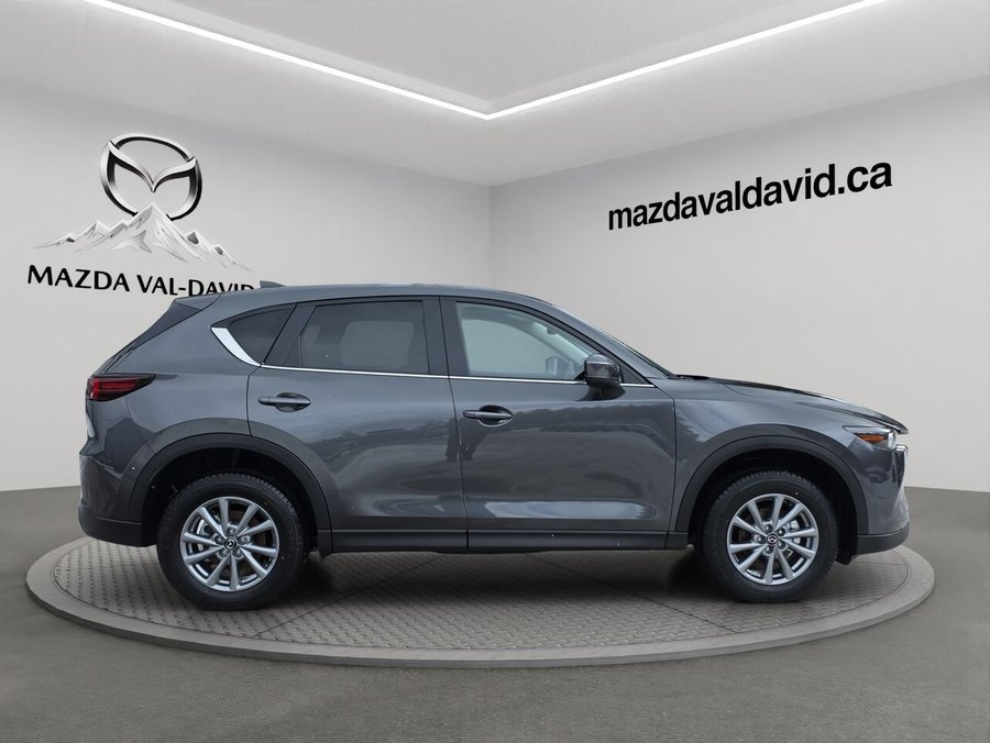 2025 Mazda CX-5 Gs, awd, sièges, volant et rétroviseurs chauffants, hayon électrique Polymetal Metallic