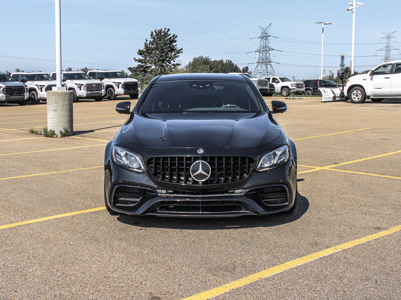 2018 Mercedes-Benz E-Class AMG E 63 S 4MATIC Sedan Black Sherwood Park - photo #2