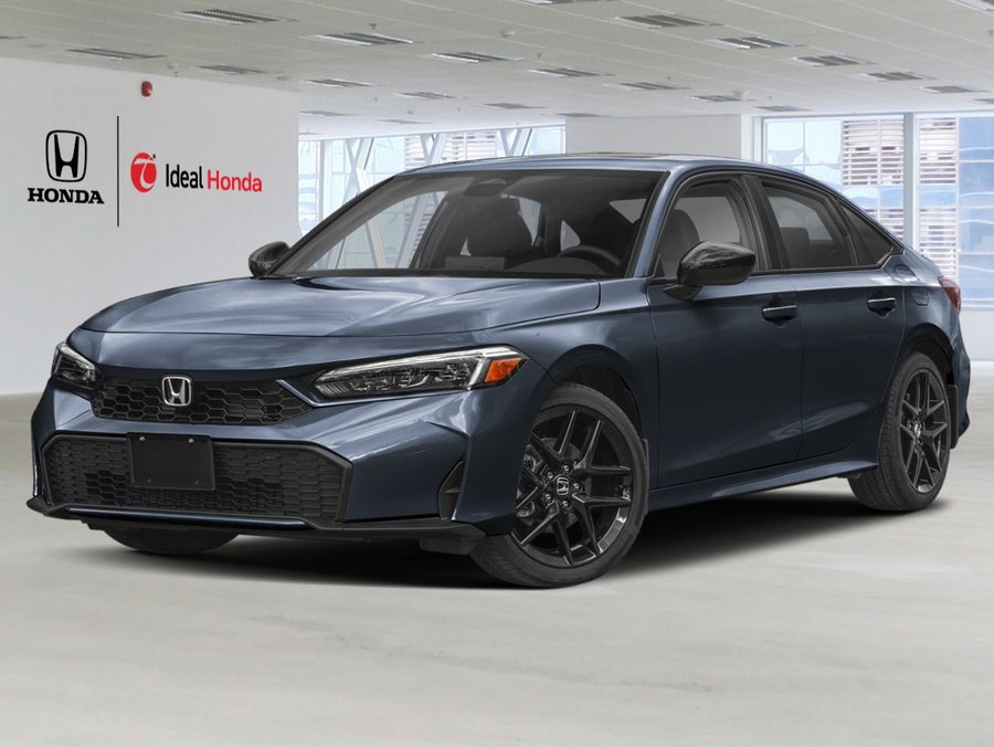 2026 Honda Civic Sedan Hybrid 2026 Meteoroid Grey Metallic