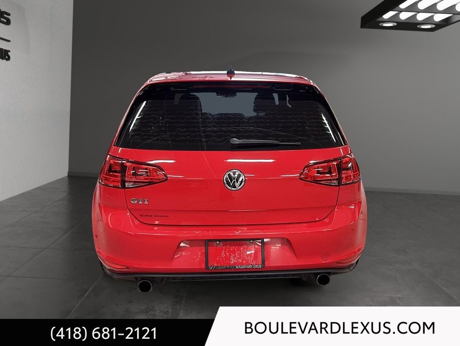 Volkswagen Golf GTI 2017 2017 Rouge