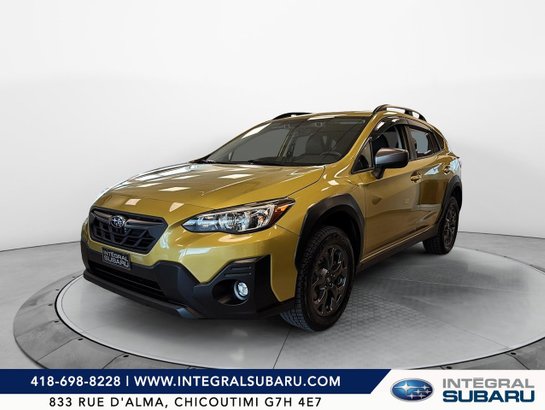 2021 Subaru Crosstrek 2021 Yellow