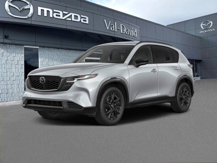 Mazda CX-5 : Premium AWD, Toit ouvrant panoramique, Écran tactile central couleur 15,6 po, Hayon électrique 2026 Gris aéro métallisé