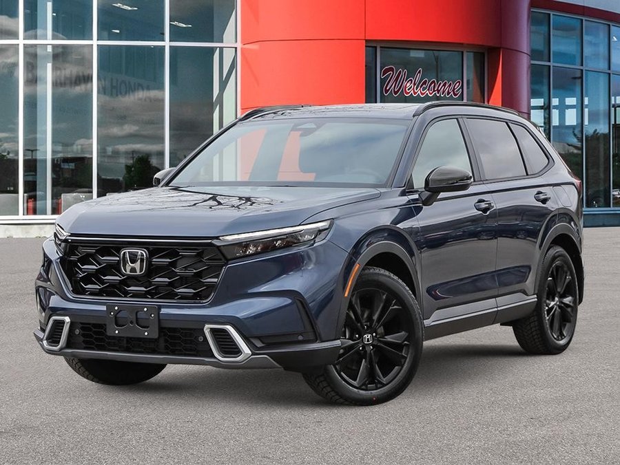 2026 Honda CR-V Hybrid 2026 Bleu rivière Canyon métallisé