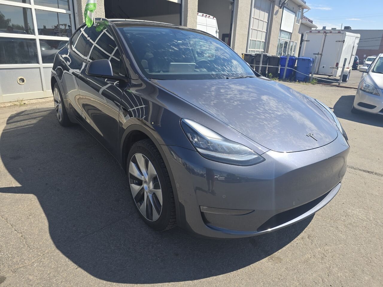 2023 Tesla Model Y Grey  - photo #6