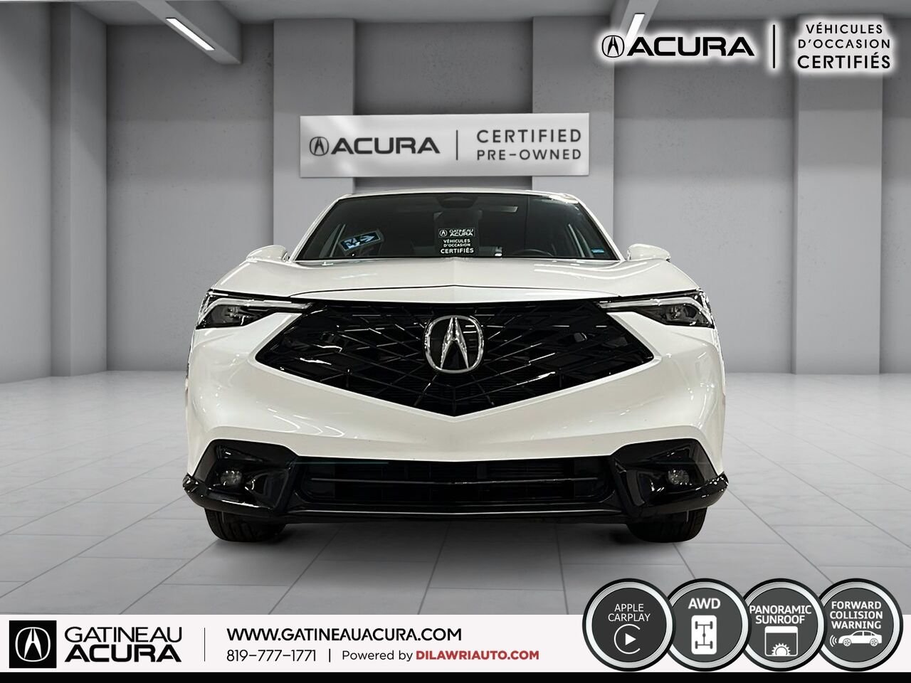 Acura ADX A-Spec AWD 2025 Blanc Gatineau - photo #13