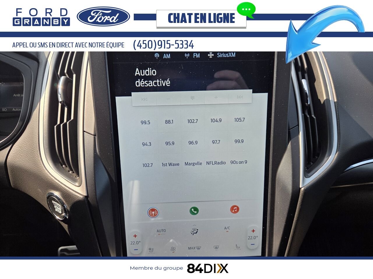 2024 Ford Edge White Granby - photo #13