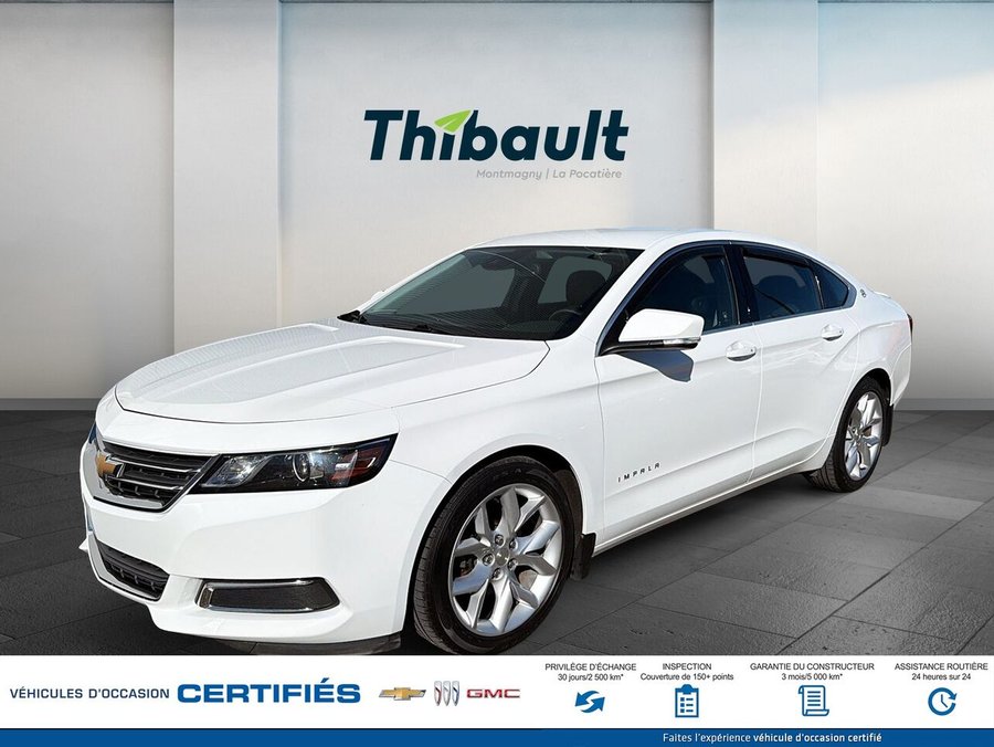 2015 CHEVROLET IMPALA LT 2015 White