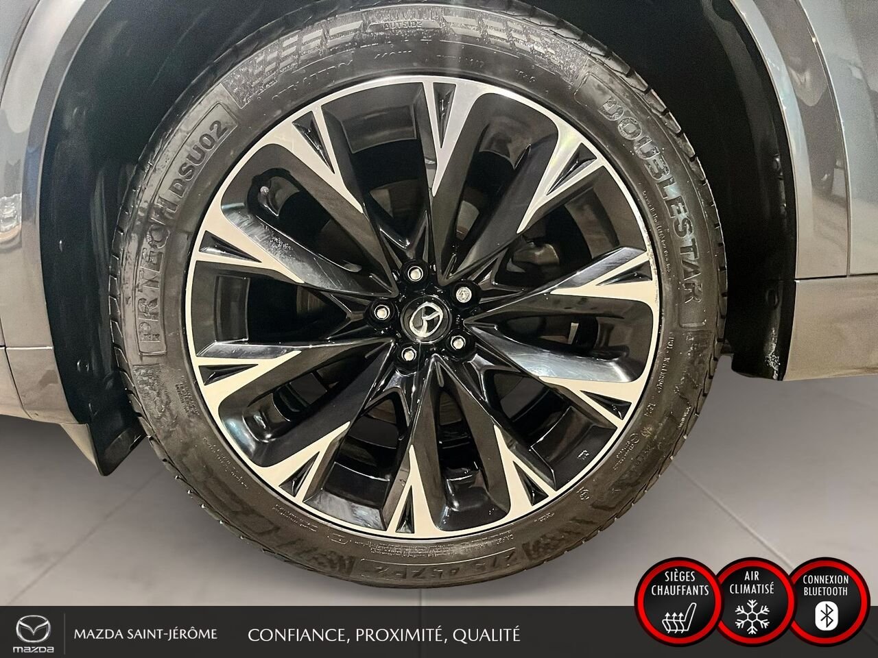 2024 Mazda CX-90 hybride léger Signature | TOIT PANORAMIQUE | AWD | CUIR | SIEGES CAPITAINES | Grey Saint-Jérôme - photo #11