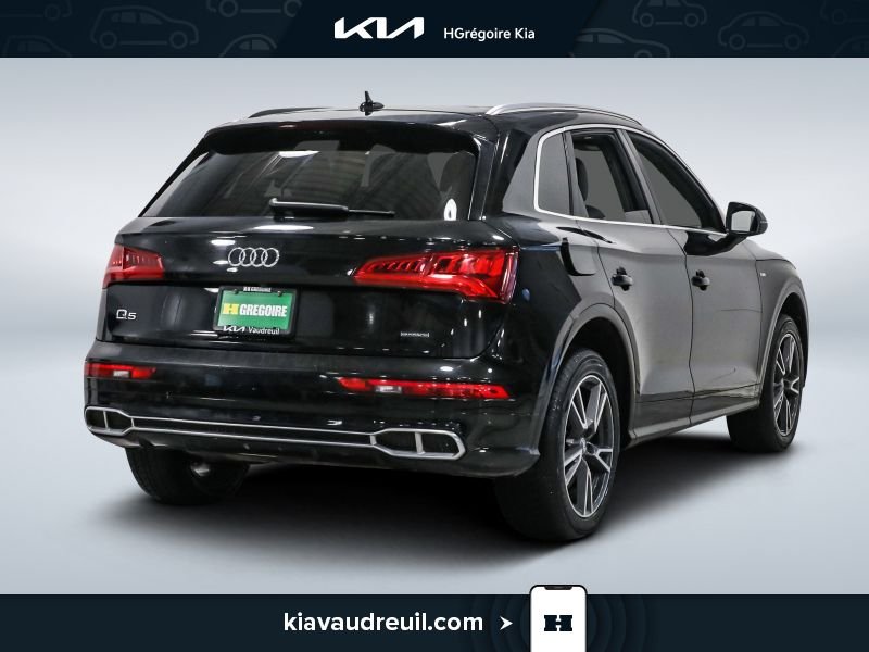 Audi Q5 KP7918 | Technik *** CUIR/ MAGS/ PHEV/ GPS*** 2020 Noir Laval - photo #6