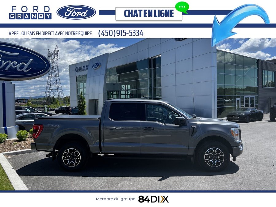 Ford F-150 XLT cabine SuperCrew 4RM caisse de 5,5 pi 2022