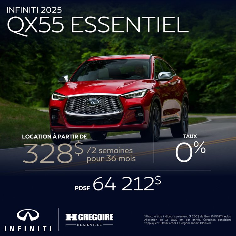 HGregoire inifiniti blainville promo mai QX55 FR
