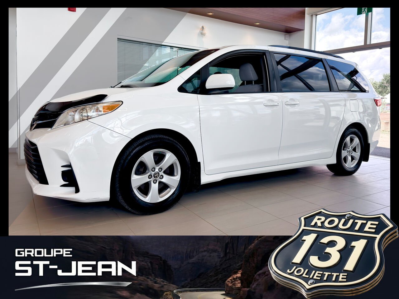 Toyota Sienna 2020 Blanc Notre-Dame-des-Prairies - photo #0