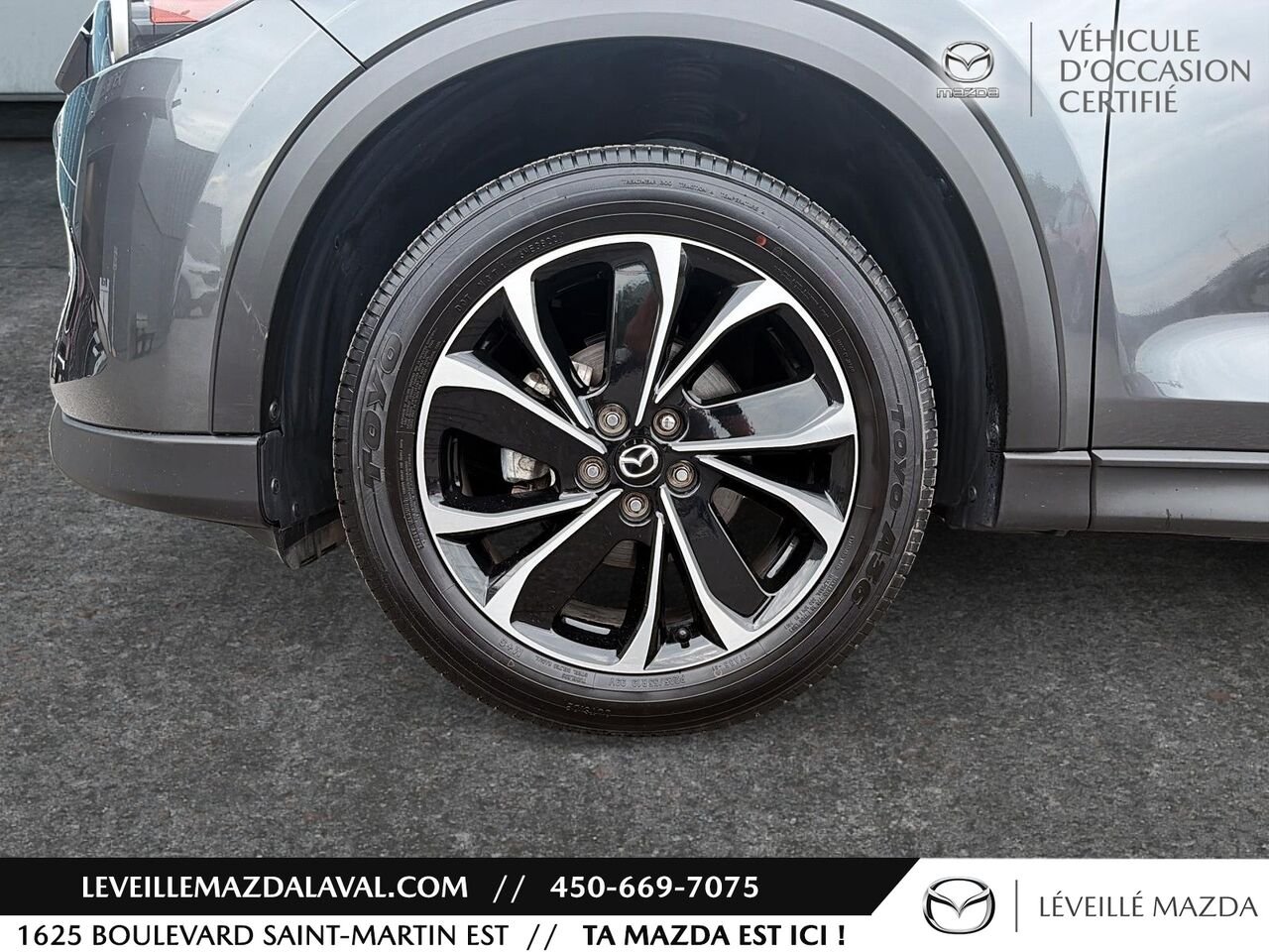 Mazda CX-5 GS TI 2023 Gris Laval - photo #9