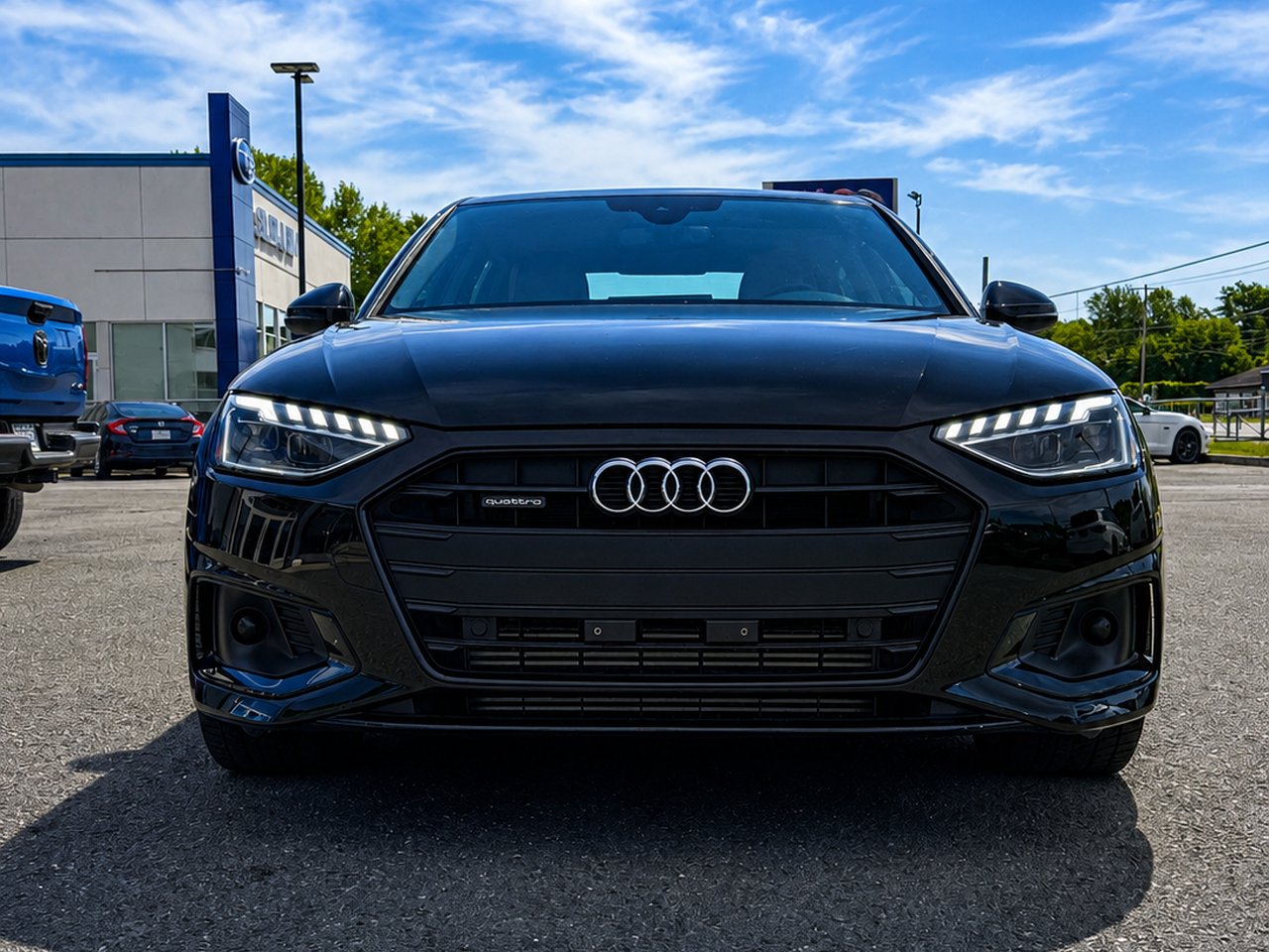 Audi A4 Black Optic 2023 Noir Granby - photo #10