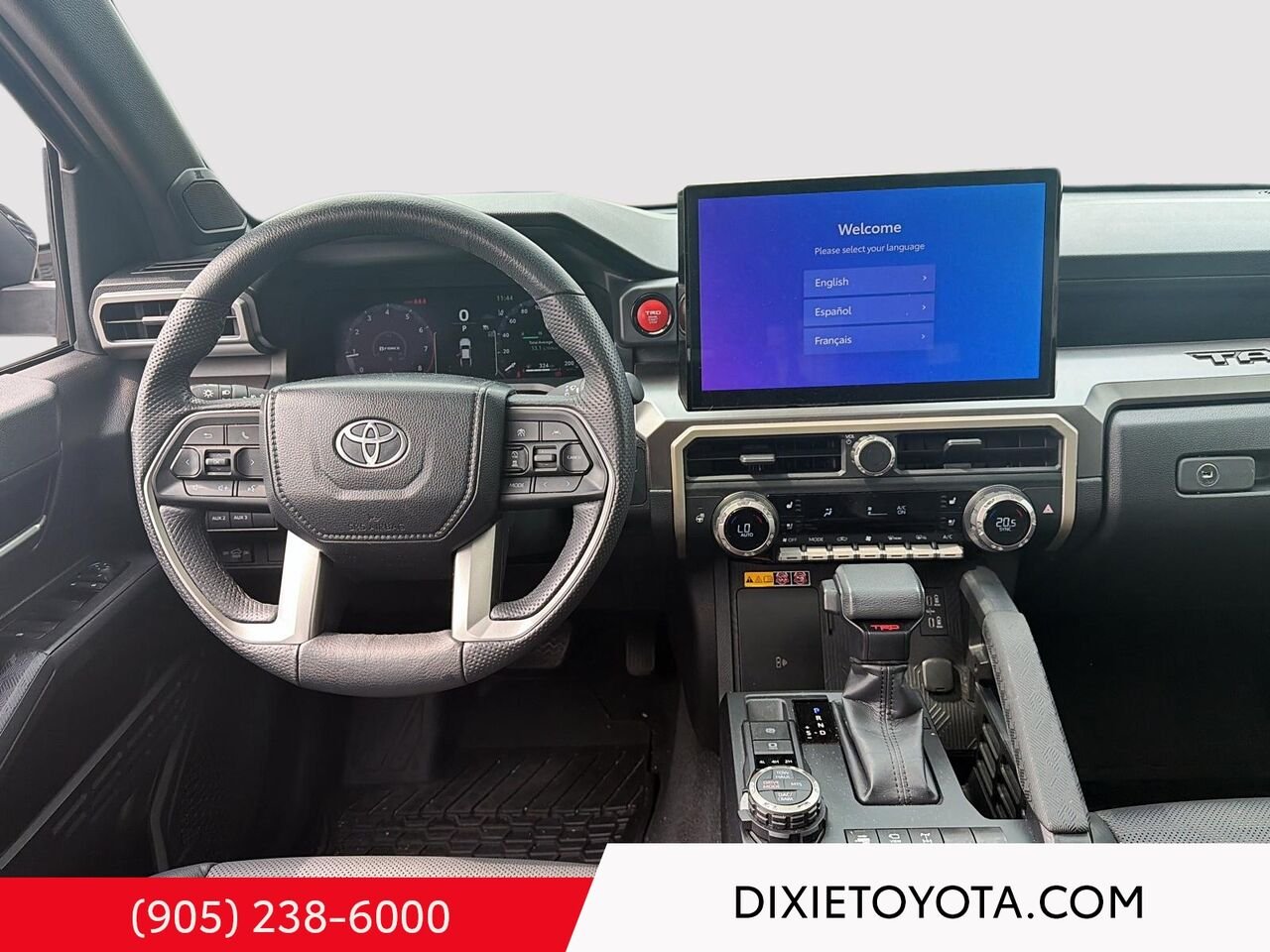 2024 Toyota Tacoma TRD OFFROAD PREMIUM 4WD / HEATED SEATS / LEATHER SURFACE / MOONROOF / ALLOY WHEELS / CARPLAY AND ANDROID AUTO gray Mississauga - photo #18