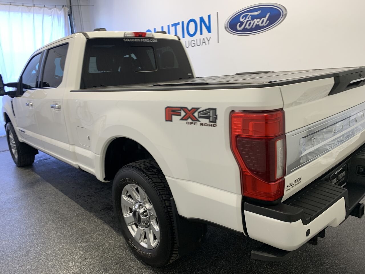 2021 Ford Super Duty F-250 PLATINUM SRW White Châteauguay - photo #14