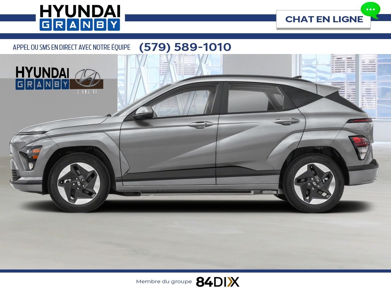 2026 HYUNDAI Kona Electric Cyber Grey Granby - photo #2