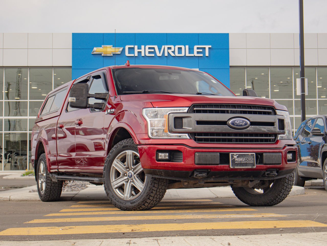 2018 Ford F-150 XLT 4WD SuperCrew 5.5' Box Red Sherwood Park - photo #14