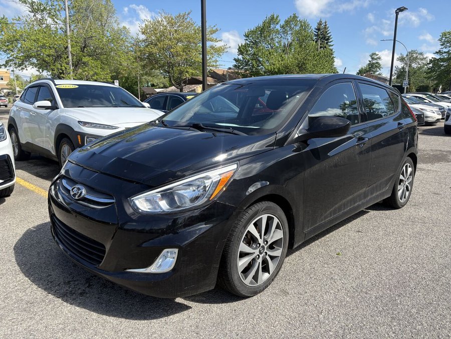 2017 Hyundai Accent 2017 Black