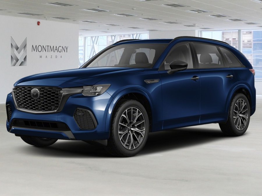 MAZDA CX-70 hybride rechargeable GT TI 2026 Bleu cristal foncé mica