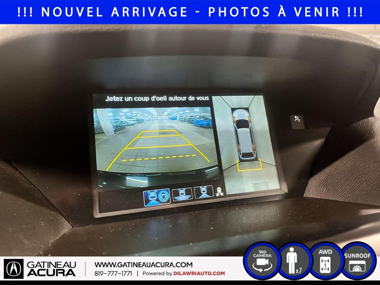 Acura MDX Élite SH-AWD 2016 Noir Ottawa & Gatineau - photo #11