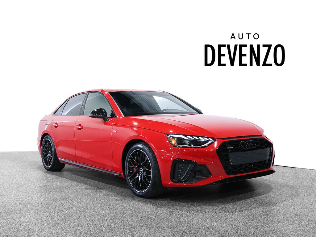 Audi berline A4 2025 Rouge Saint-Eustache - photo #0