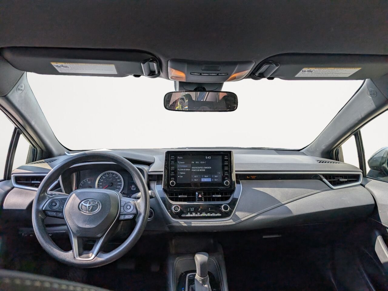 Toyota Corolla à hayon BASE CAMÉRA DE RECUL/BLUETOOTH/AC/VITRES ÉLECTRIQUES 2022 Bleu Sherbrooke - photo #14