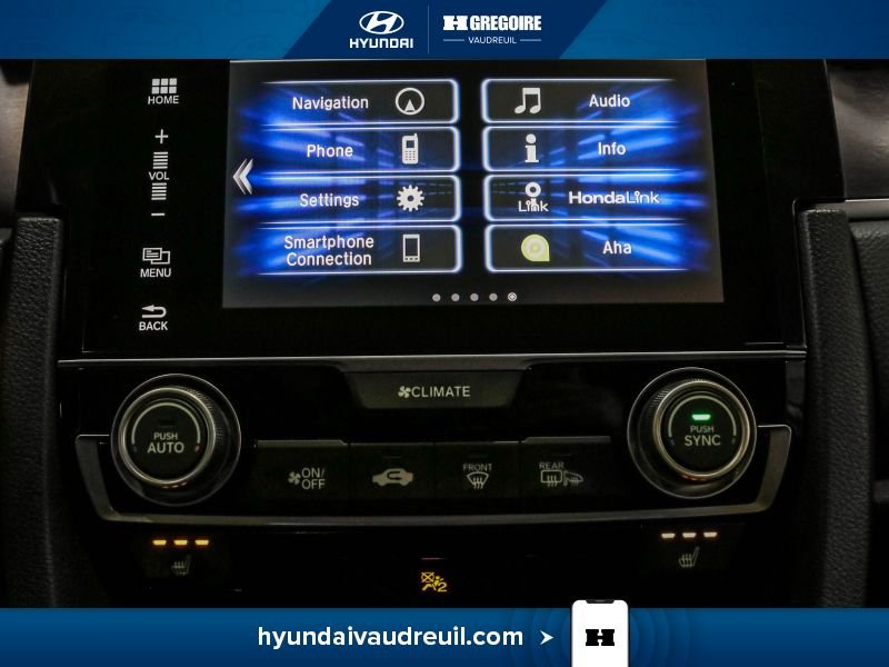 2016 Honda Civic White Blainville - photo #27
