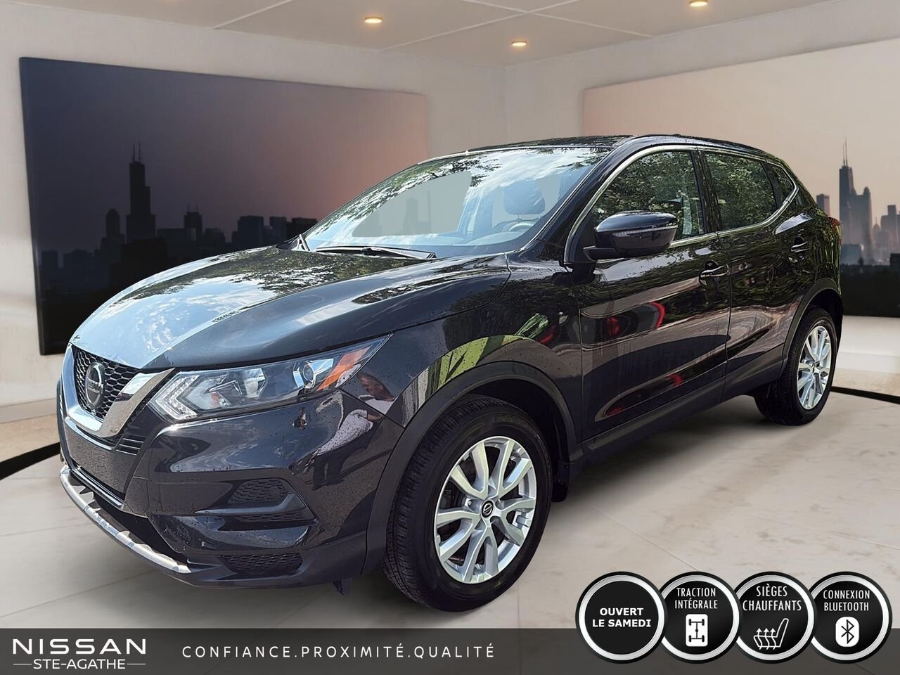 2023 Nissan Qashqai S TI CVT Black Saint-Jérôme - photo #0