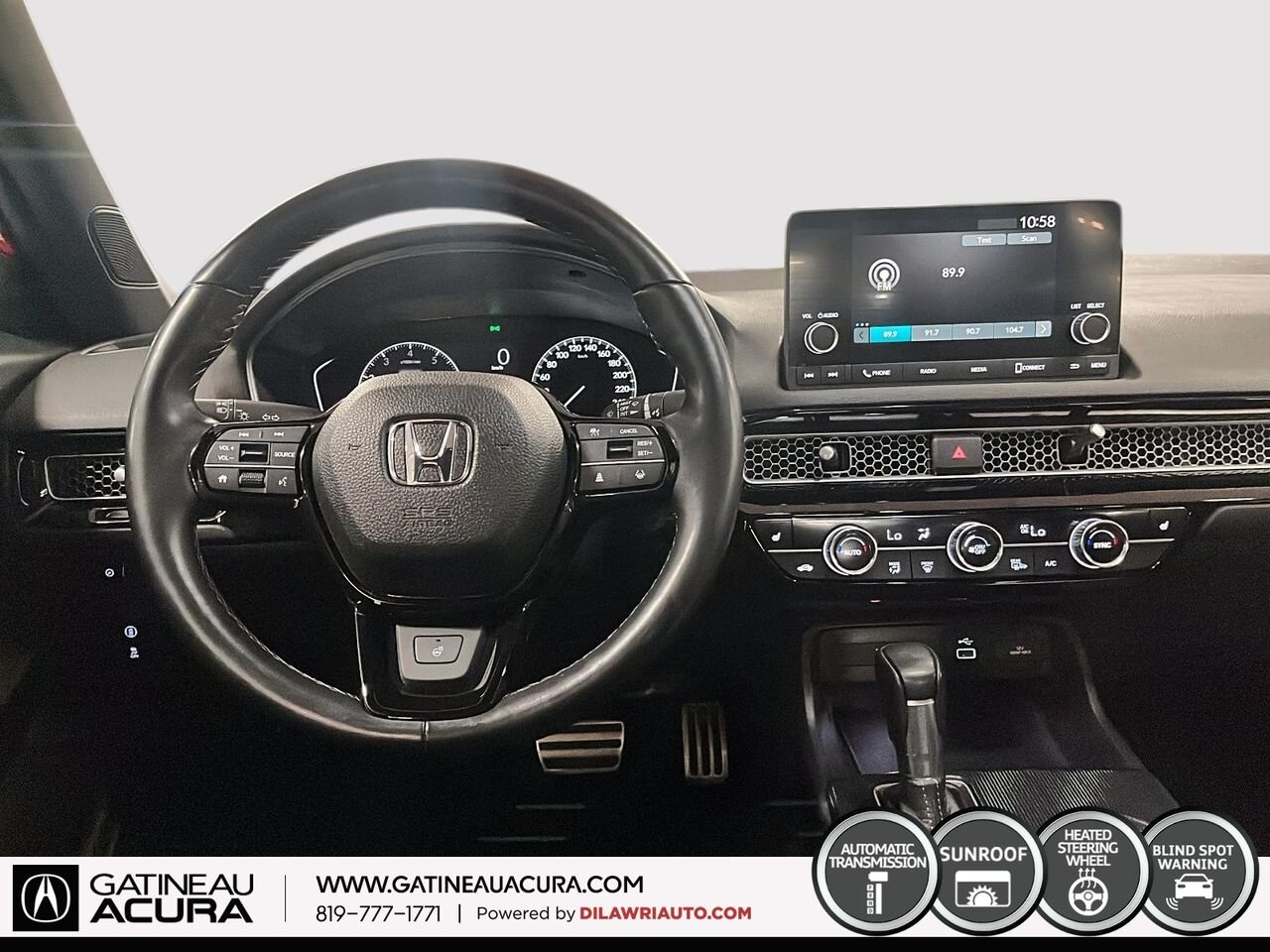 2022 Honda Civic Sport Red Gatineau - photo #2