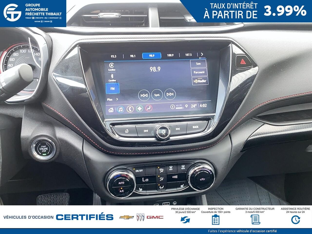 CHEVROLET TRAILBLAZE RS 4 portes TI 2023 Noir Montmagny - photo #12