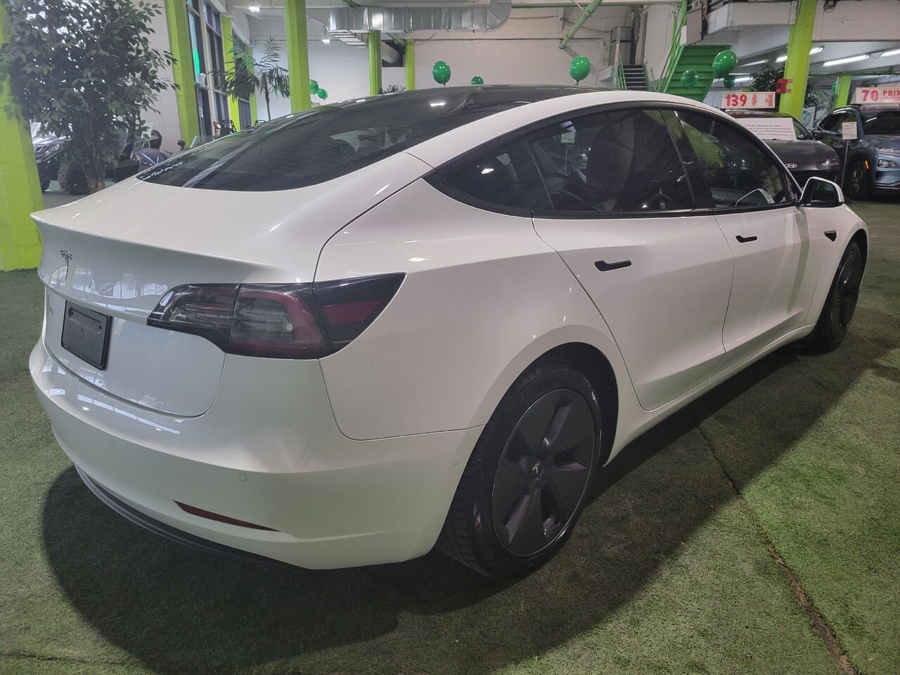 Tesla Model 3 2021 Blanc Longueuil, - photo #5