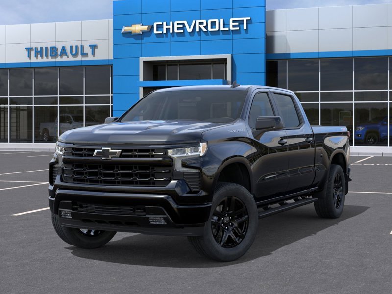 CHEVROLET SILVERADO 1500 RST cabine multiplace 4RM 157 po 2026 Noir Sherbrooke - photo #5